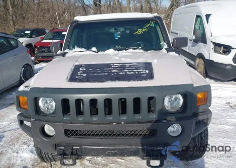 2008 Hummer H3 Suv z USA, uszkodzony, nr VIN 5GTEN13E088176122